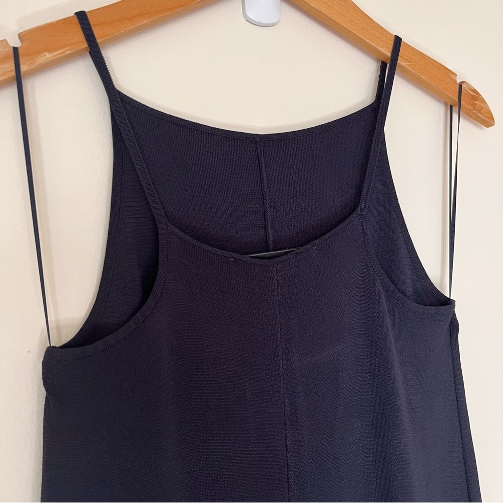Zara Maxi Dress Size‎ Small Navy Sleeveless Classic Preppy - Picture 12 of 16